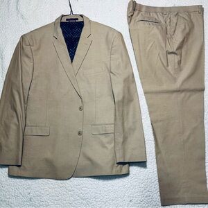 GUC Tommy Hilfiger Tan Suit Blazer and Pants